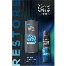 Dove Men Gift Boxes & Sets Dove Men+Care Clean Comfort Body Wash & Anti-Perspirant 2pcs Gift Set Him