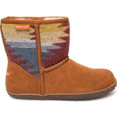 Faux Fur Boots Minnetonka Tali - Brown Multi