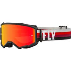 Fly Racing Zone Motocross Goggles, black-red, black-red