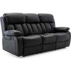 3 Seater - Recliner Sofas More4Homes Chester Manual High Back Sofa 211cm 3 Seater