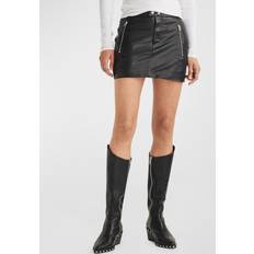 Rag & Bone Nora Faux-leather Miniskirt