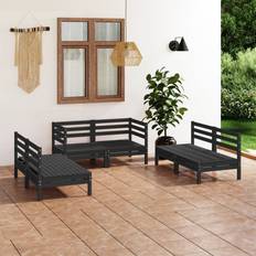 Garden & Outdoor Furniture vidaXL 6 Garden Outdoor Lounge Set