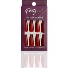 Pretty Pro False On Nails You Red My Mind 24 Pieces