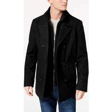 Kenneth Cole New York Wool Peacoat Black