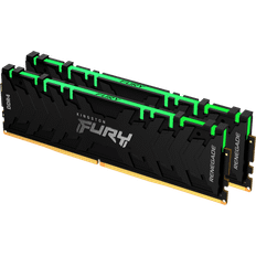 16 GB - 3200 MHz - DDR4 RAM Memory Kingston Fury Renegade Black DDR4 3200MHz 2x8GB (KF432C16RBAK2/16)