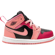 Nike Air Jordan 1 Mid TD - Coral Chalk/Rush Pink/Black/Pinksicle