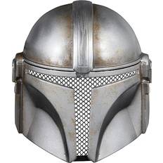 Star Wars Half Masks Fancy Dress Star Wars Star Wars The Mandalorian Battle Worn Adult Half Mask