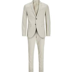 Jack & Jones Men Suits Jack & Jones Franco Slim Fit Suit - Grey/Pure Cashmere