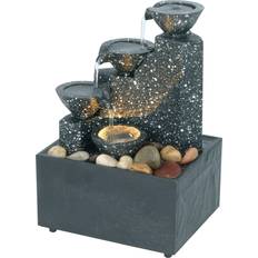 Fountains on sale Well Being The Source Tabletop Cascading Water Fountain