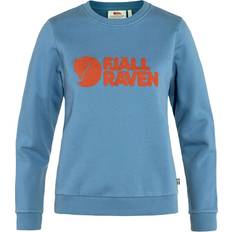 Fjällräven Logo Sweater Women-dawn blue-XXS