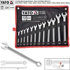 YATO Combination Wrenches YATO yt-0362 12-tlg 8-24 Ring-Maulschlüssel