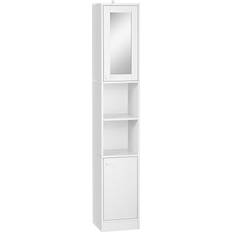 kleankin Tall Bathroom Narrow Storage Cabinet