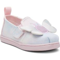 Pink Espadrilles Children's Shoes Toms Girls' Alpargatas PINK Pink Tie-Dye Twin-Gore Espadrille Alpargatas Girls