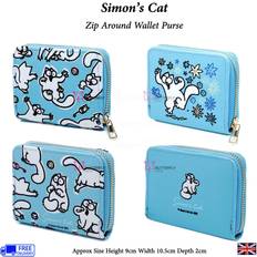 Puckator Small zip around ladies wallet simon's cat official licensed product purse