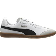 Puma King 21 Indoor Training Black/Gum Men's Shoes White