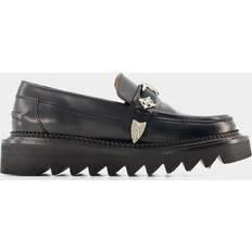 Toga Pulla Black Shark Loafers AJ1243 Black IT