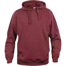 Clique Basic Hoodie Unisex - Bordeaux