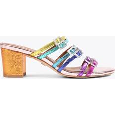 Kurt Geiger London Pierra Leather Strap Mules, Multi