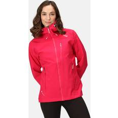 Regatta Women's Breathable Birchdale Waterproof Jacket Pink Potion