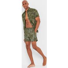 Shorts Tog24 Mens Elmur Printed Swimshorts Green