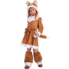 Spooktacular Creations girls sweet fox costume for kidstoddler halloween dres