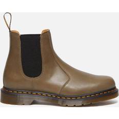 Green - Women Chelsea Boots Dr. Martens 2976 Carrara Boots In Olive