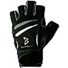 Bionic Men's BeastMode Fingerless Fitness Gloves, Medium, Black