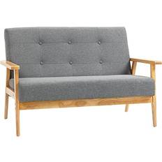 Homcom Modern Sofa 114.3cm 2 Seater