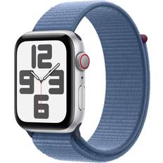Wearables apple watch se gps og cellular Apple Watch SE GPS + Cellular 44mm Silver Aluminium Case Sport Loop