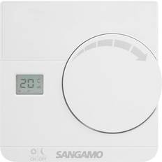 Underfloor Heating Thermostats Sangamo Electronic Room Thermostat with Digital Display CHPRSTATD
