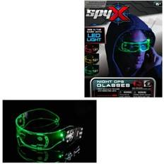 Spies Agents & Spies Toys SpyX Night Ops Glasses Hi-Tech Toy Gadget for Kids Night Mission. Dual LED Lights: White Spotlight & 3-Color Silent Signal Lights. Mission Graphics Etched Into Surface