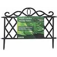 Samuel Alexander 47cm 27cm Black Garden Border Fence Edging