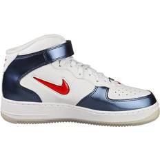 Nike Air Force 1 Mid QS M - White/University Red/Midnight Navy