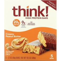 Think High Protein Bar Creamy Peanut Butter 60g 5 pcs