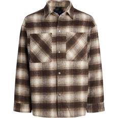 Jack & Jones Bane Shirt Jacket - Brown/Seal Brown