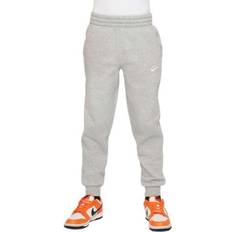 Nike S Trousers Nike Big Kid's Sportswear Club Fleece Joggers - Dark Gray Heather/Base Grey/White (FD3008-063)