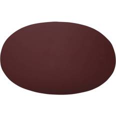 Ørskov Oval Place Mat Red, Brown (48x35cm)