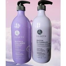 Luseta biotin & collagen shampoo & b-complex conditioner jumbo