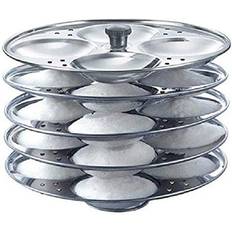 Warming Racks Stainless Steel 5-Rack Idli Stand Medium