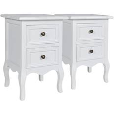 vidaXL Nightstands Bedside Table 30x49cm