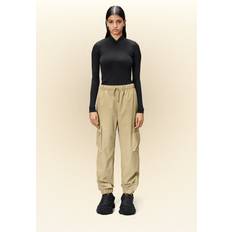 Beige Rain Trousers Rains Beige Regular Cargo Pants SAND