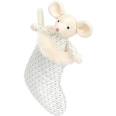 Jellycat Shimmer Stocking Mouse 20cm