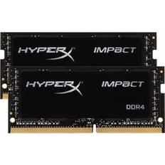 CL14 - SO-DIMM DDR4 RAM Memory Kingston HyperX Impact SO-DIMM DDR4 2400MHz 2x4GB (HX424S14IBK2/8)