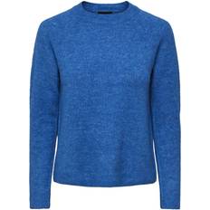 Pieces Juliana Knitted Pullover - French Blue