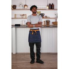 Whites Chefs Clothing Southside Waist Denim Apron Blue