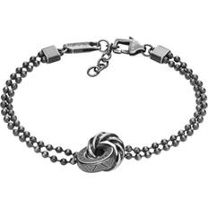 Emporio Armani Women's Stainless Steel Interlocking Bracelet, 18cm