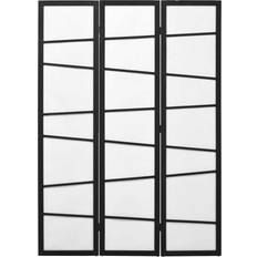 Room Dividers Homcom Folding 3 Panel Privacy Screen Protector Room Divider