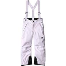 Purple Thermal Trousers Children's Clothing The North Face Teens' Snowquest Bib Trousers Lavender Fog