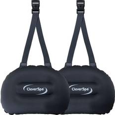 CleverSpa Inflatable Hot Tubs CleverSpa Inflatable Hot Tub 2pk Head Rest Black