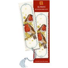 Robins bookmark cross stitch kit textile heritage